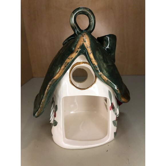 Bird House With Bird and Heart Candle Holder - Picture 3 of 11